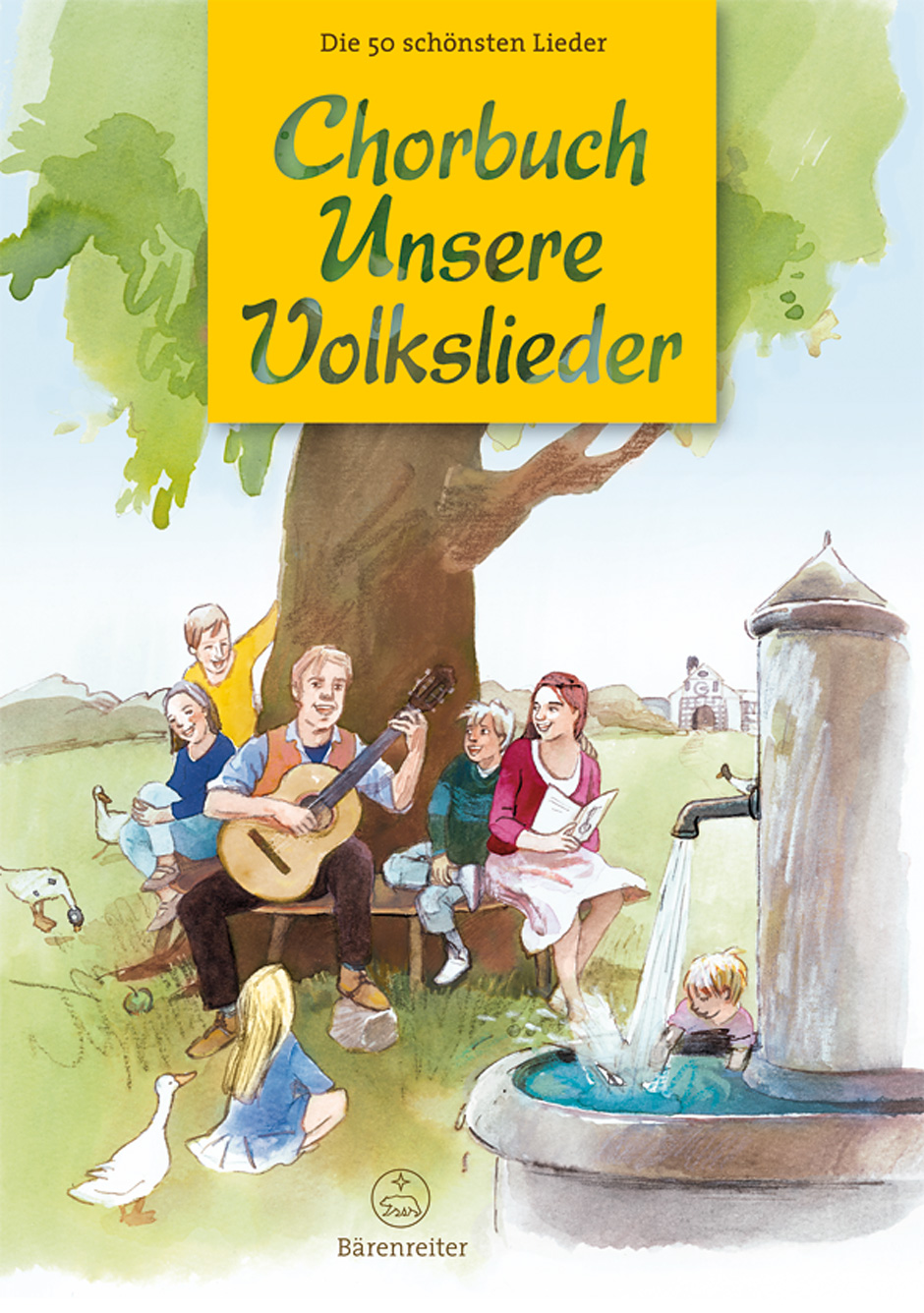 Vorderes Coverbild Chorbuch Unsere Volkslieder