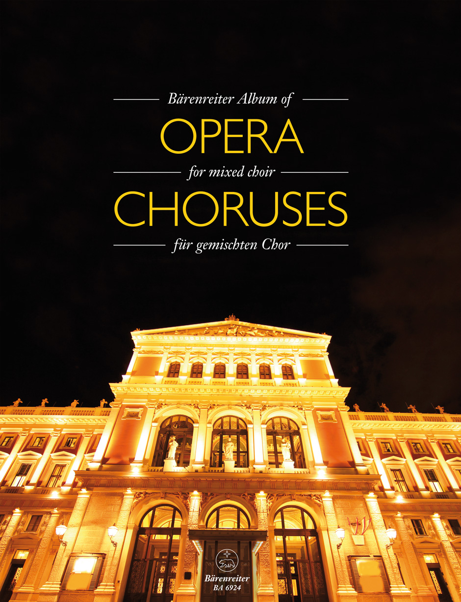 Vorderes Coverbild Bärenreiter Album of Opera Choruses für gemischten Chor