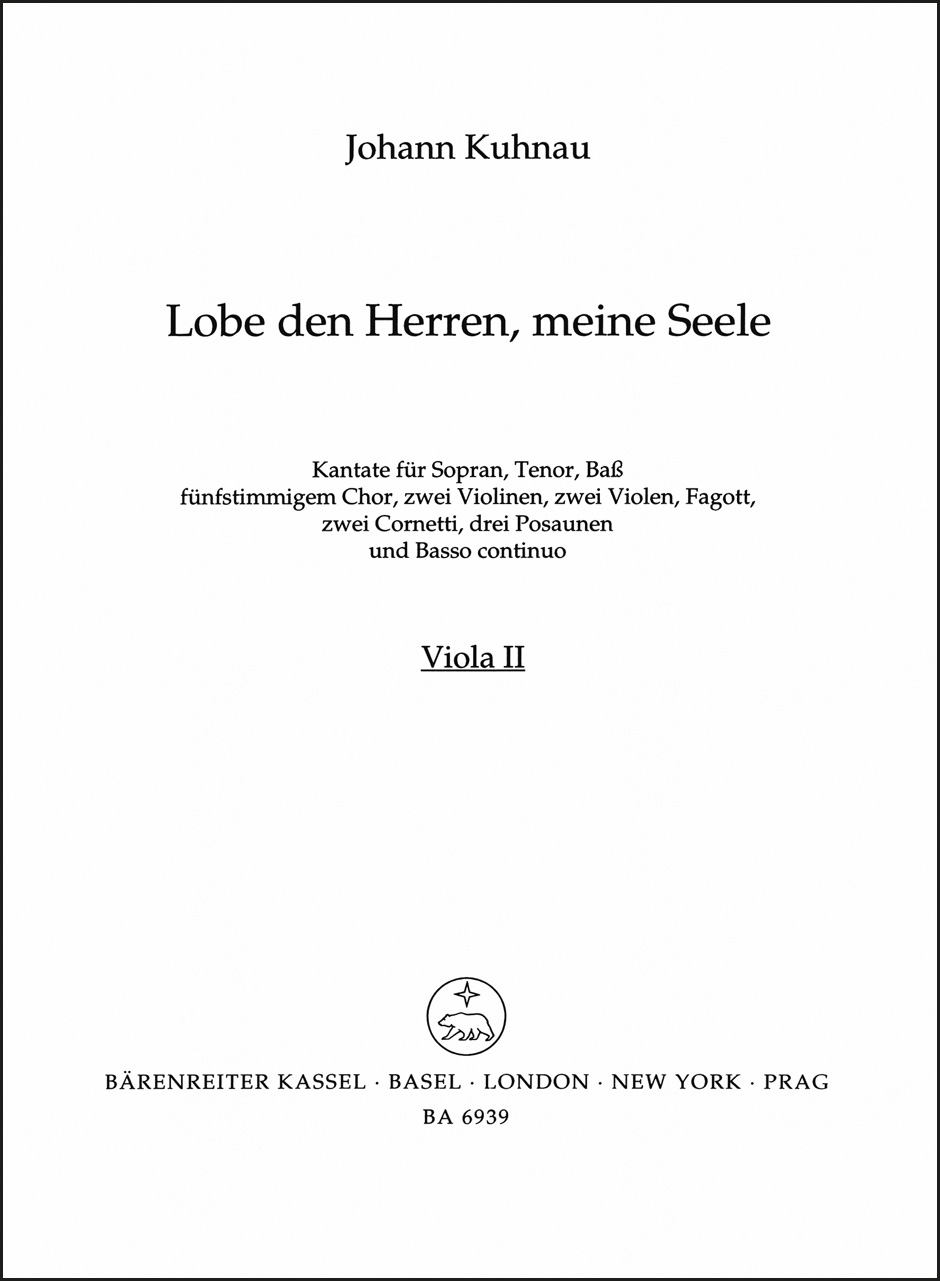 Vorderes Coverbild Lobe den Herren, meine Seele