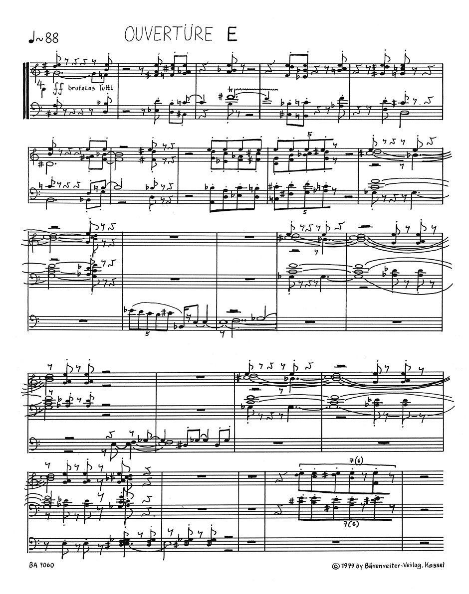 Vorderes Coverbild Orgelkonzert in drei Sätzen für Orgel solo (1978)