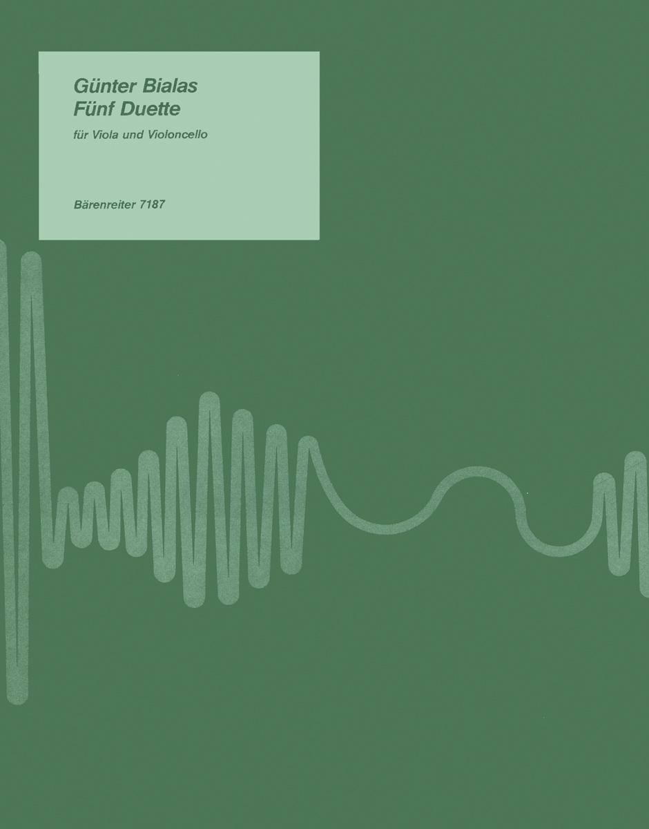 Vorderes Coverbild Fünf Duette (1988)
