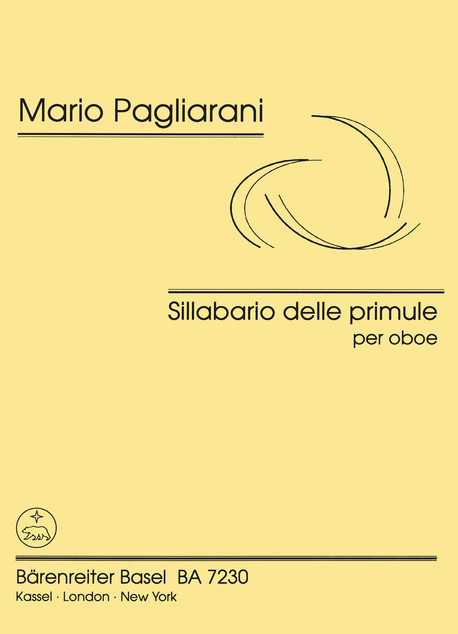 Vorderes Coverbild Sillabario delle primule per oboe - Fibel der Primeln (1989)