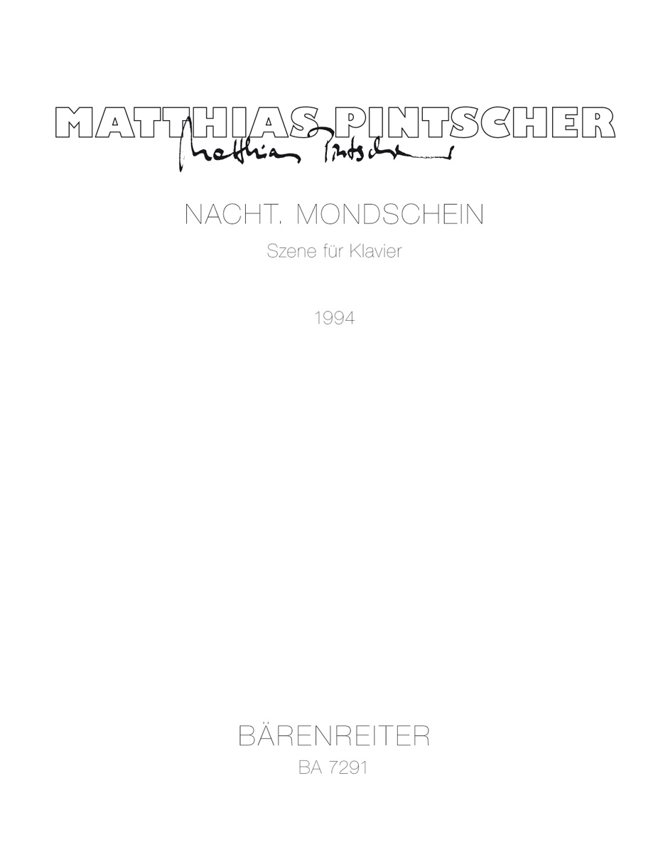 Vorderes Coverbild Nacht - Mondschein (1994)