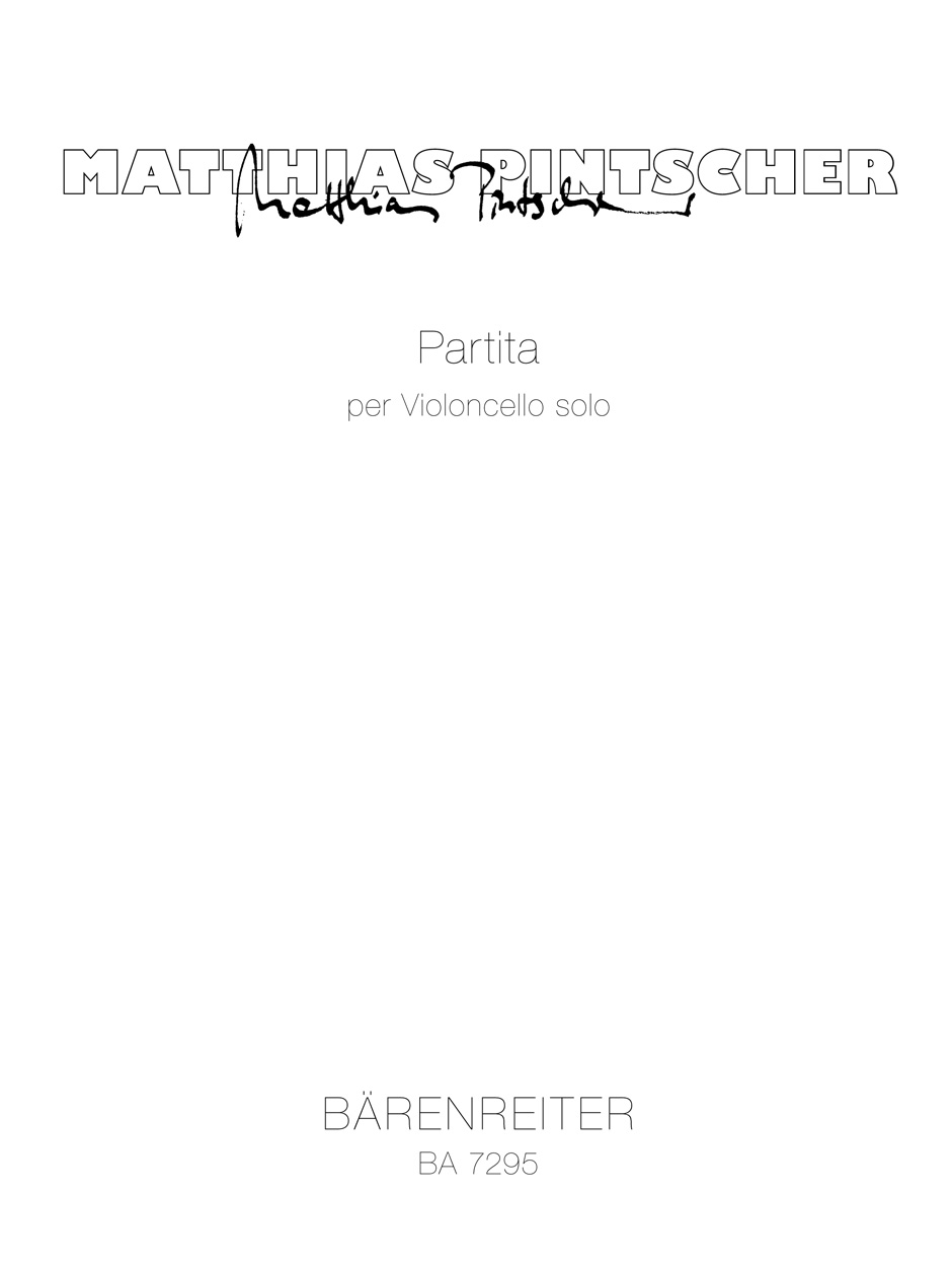 Vorderes Coverbild Partita (1991)