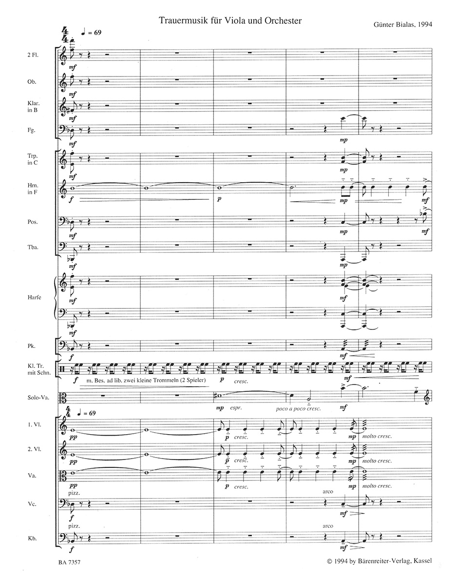 Anderes Coverbild Trauermusik (1994)