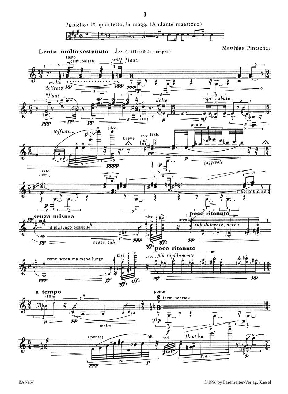 Anderes Coverbild Omaggio a Giovanni Paisiello für Violine solo (1991)
