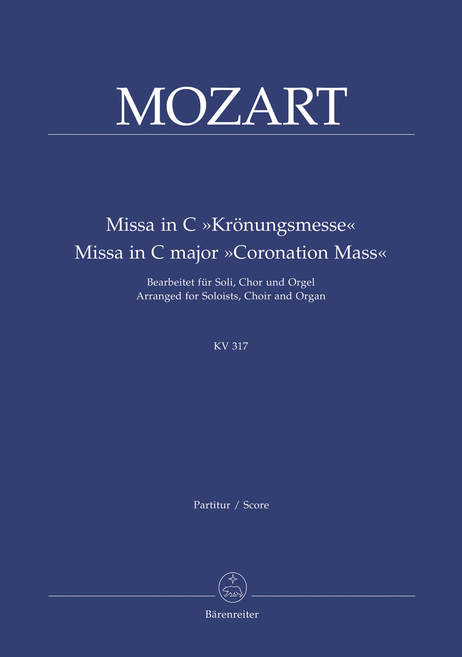 Vorderes Coverbild Missa C-Dur KV 317 "Krönungsmesse"