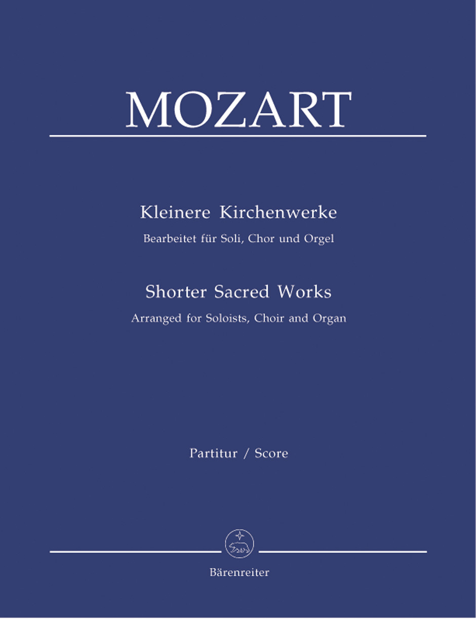 Vorderes Coverbild Kleine Kirchenmusikwerke