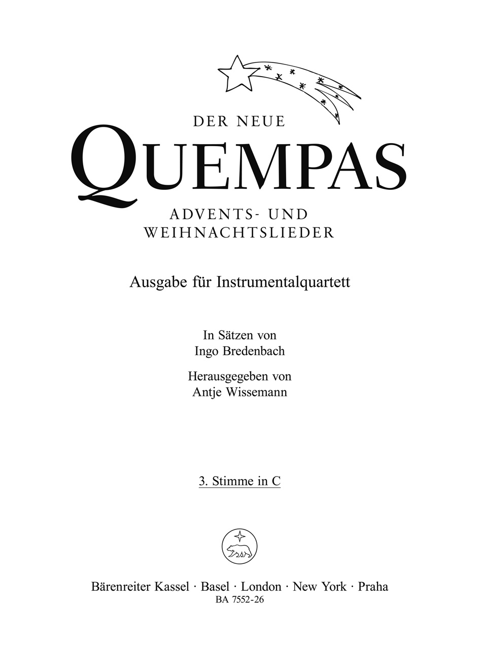 Vorderes Coverbild Der neue Quempas. Advents- und Weihnachtslieder