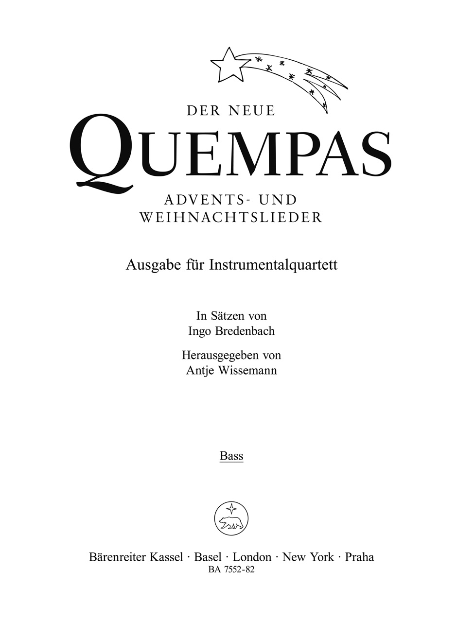 Vorderes Coverbild Der neue Quempas. Advents- und Weihnachtslieder