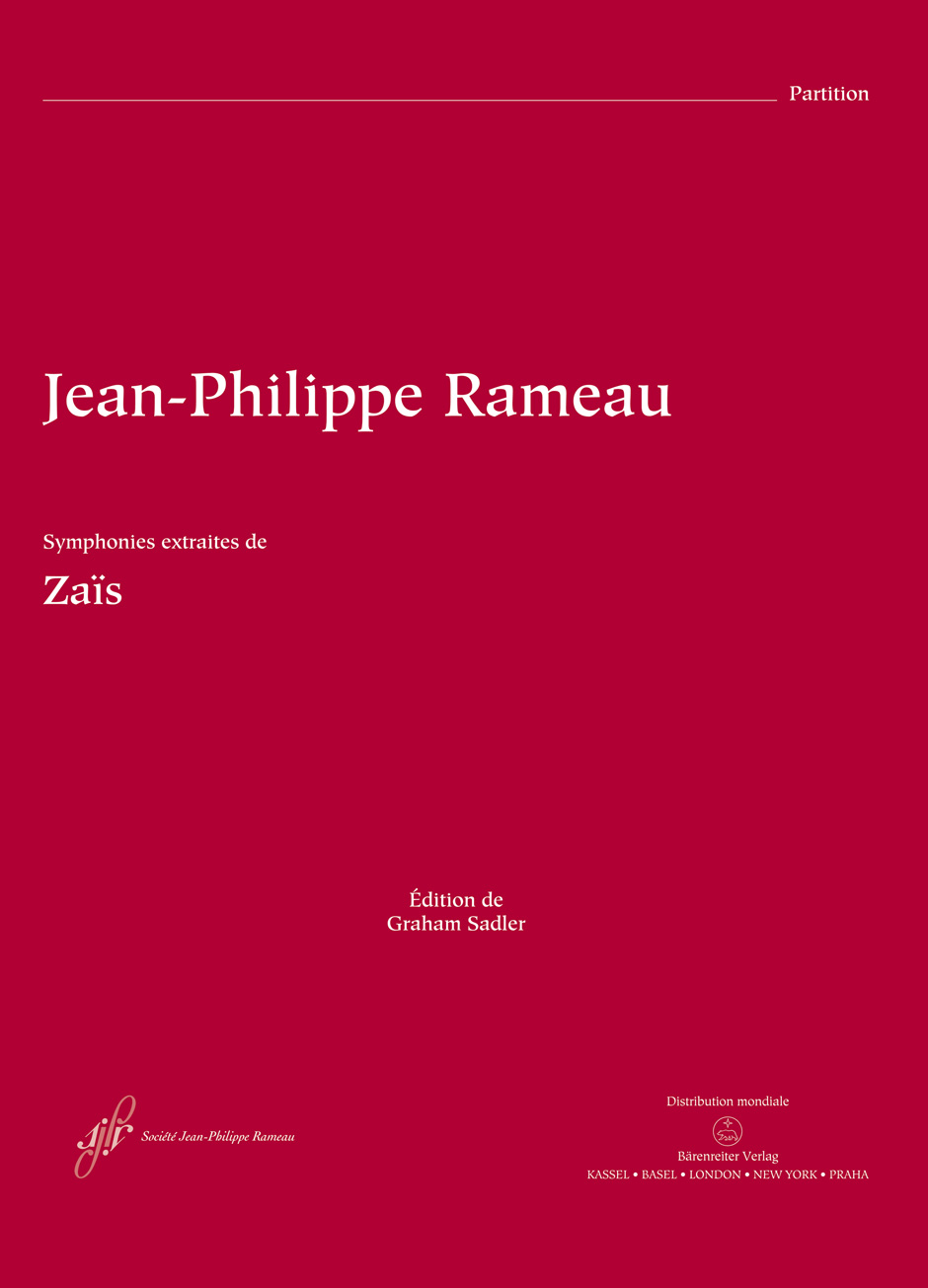 Vorderes Coverbild Zaïs RCT 60