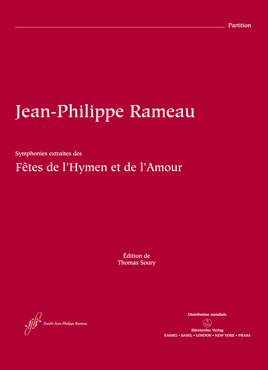 Vorderes Coverbild Les Fêtes de l'Hymen et de l'Amour RCT 38