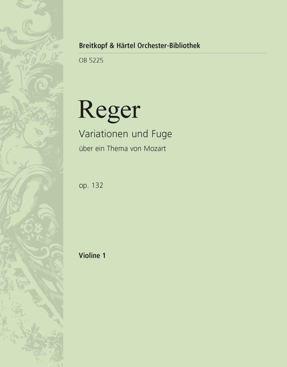 Vorderes Coverbild Variationen und Fuge über ein Thema von Mozart op. 132