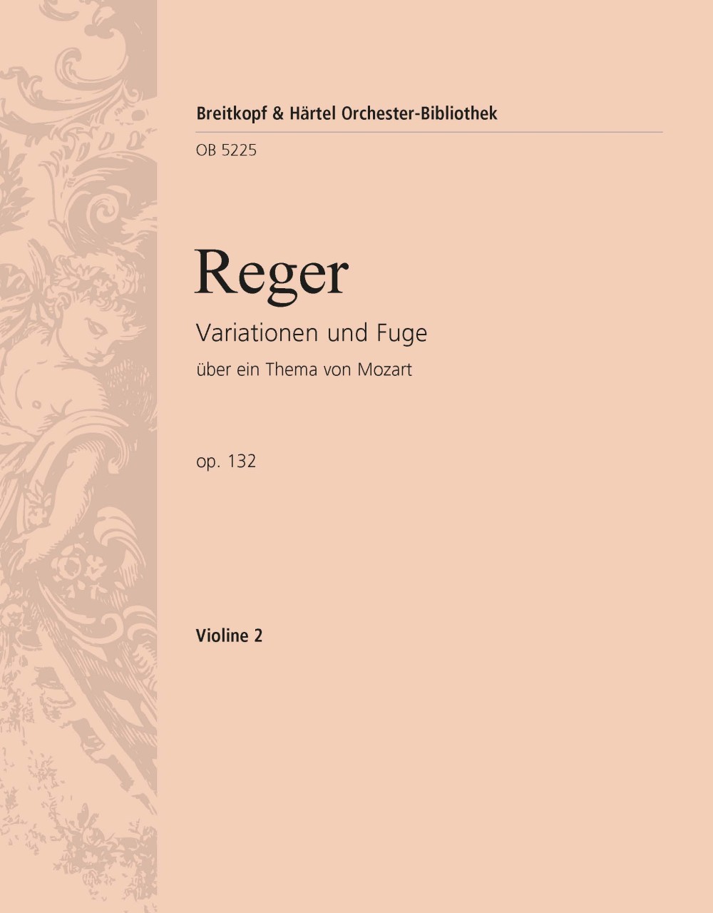 Vorderes Coverbild Variationen und Fuge über ein Thema von Mozart op. 132