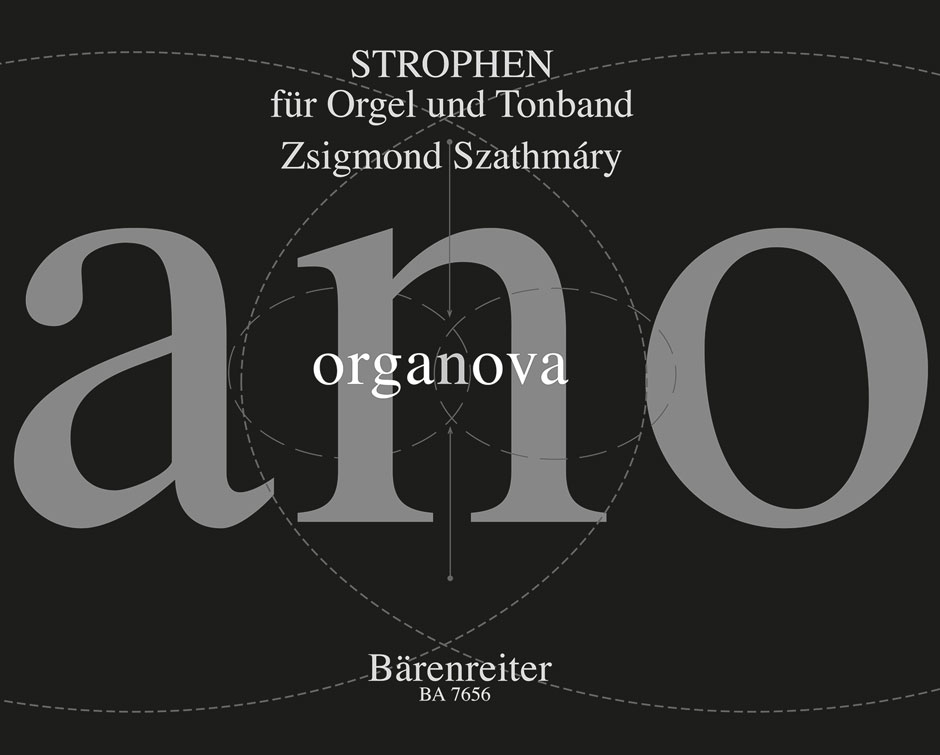Vorderes Coverbild Strophen für Orgel und Tonband (1988/2001)