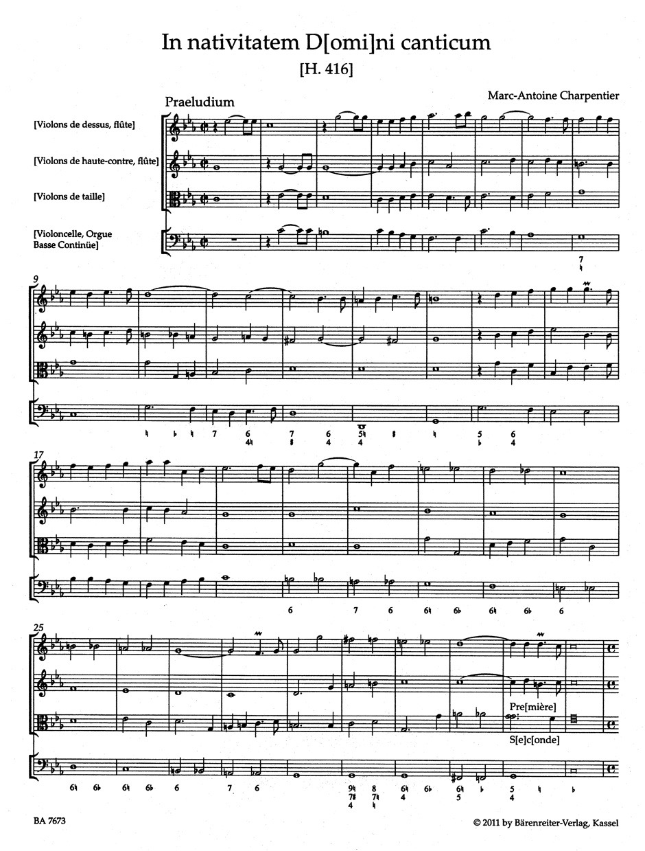 Anderes Coverbild In nativitatem Domini canticum H 416