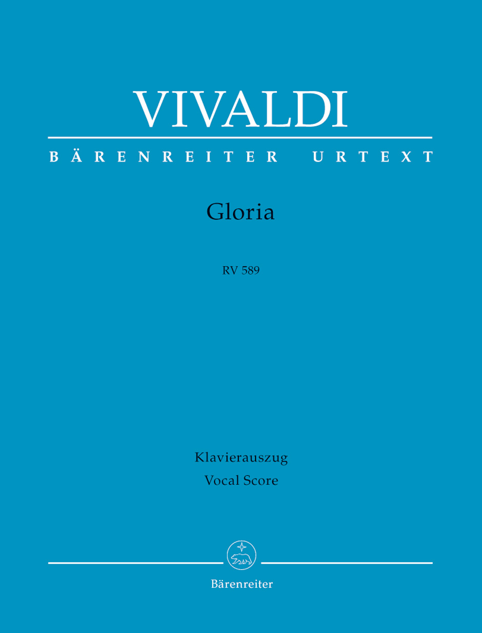 Vorderes Coverbild Gloria RV 589