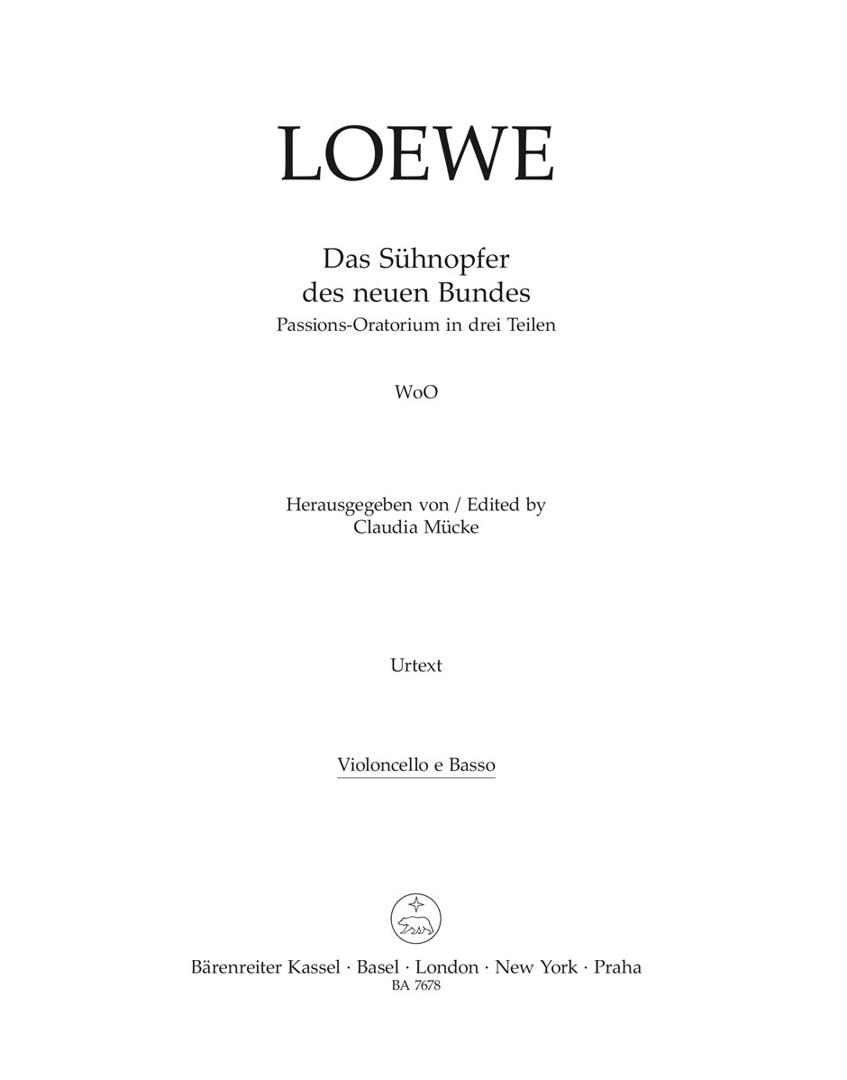 Vorderes Coverbild Das Sühnopfer des neuen Bundes WoO