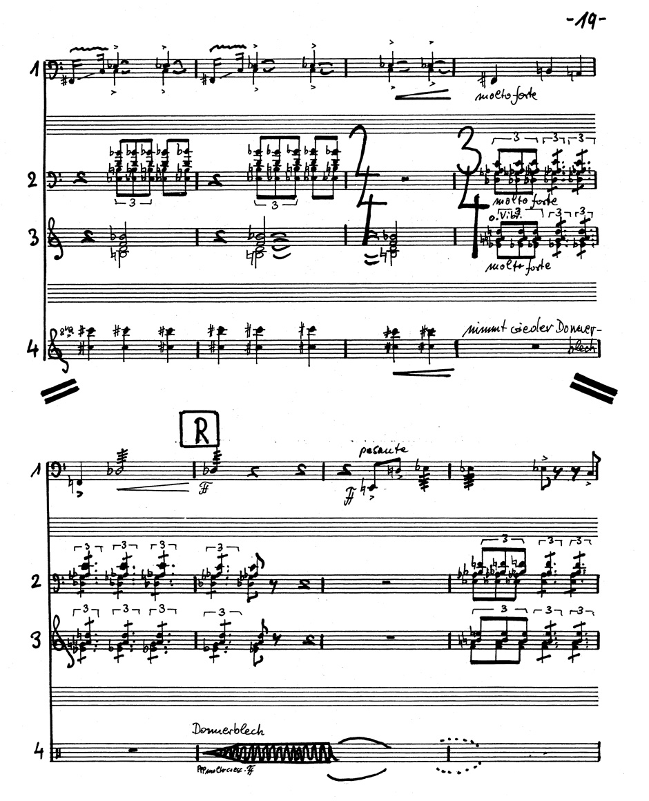 Anderes Coverbild Schlagzeug-Quartett op. 126 (1997)