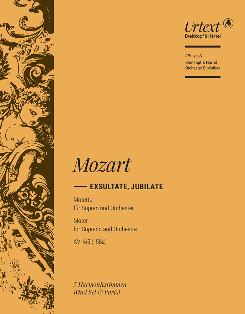 Vorderes Coverbild Exsultate, jubilate KV 165 (158a)
