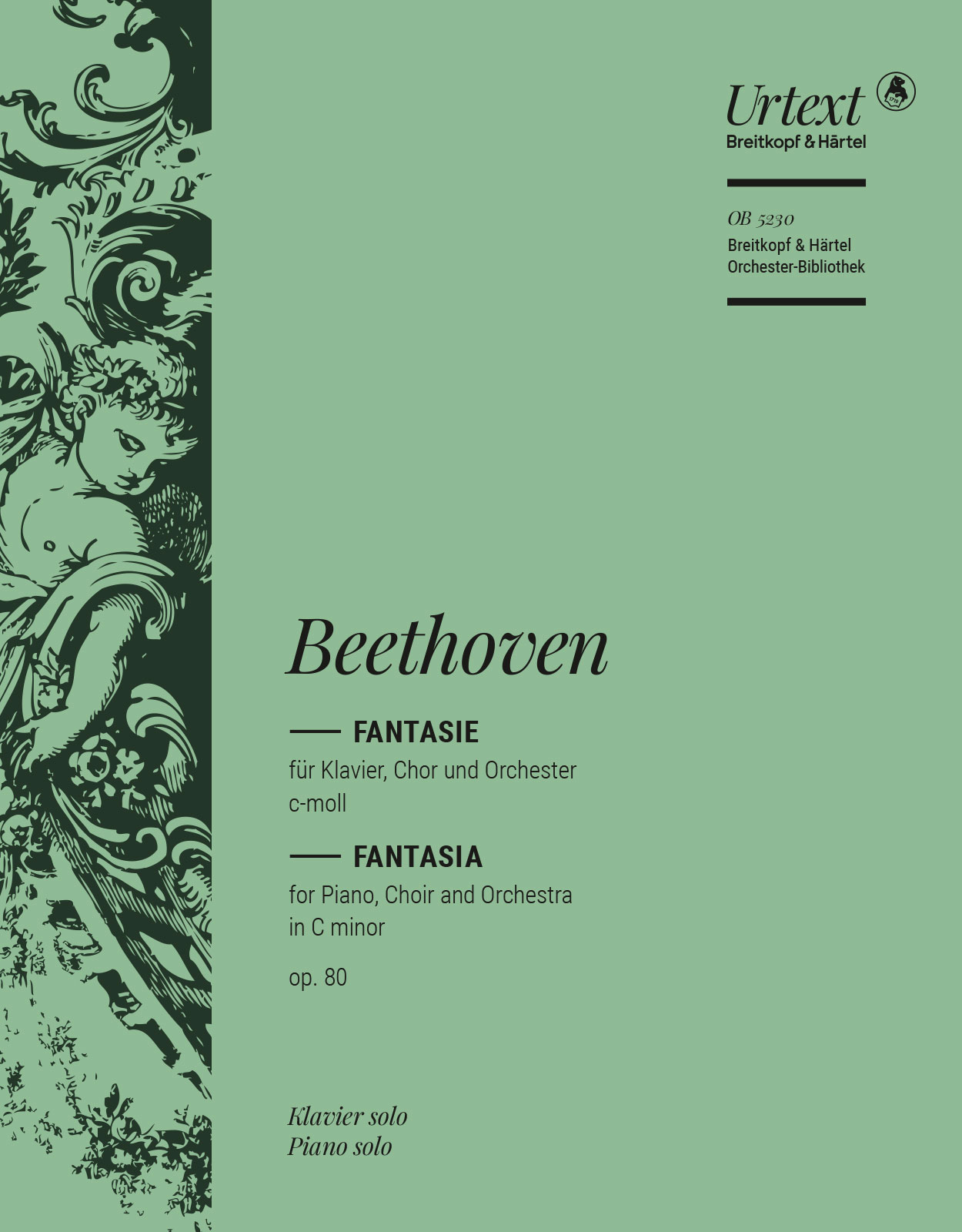 Vorderes Coverbild Fantasie für Klavier, Chor und Orchester c-Moll op. 80 "Chorfantasie"