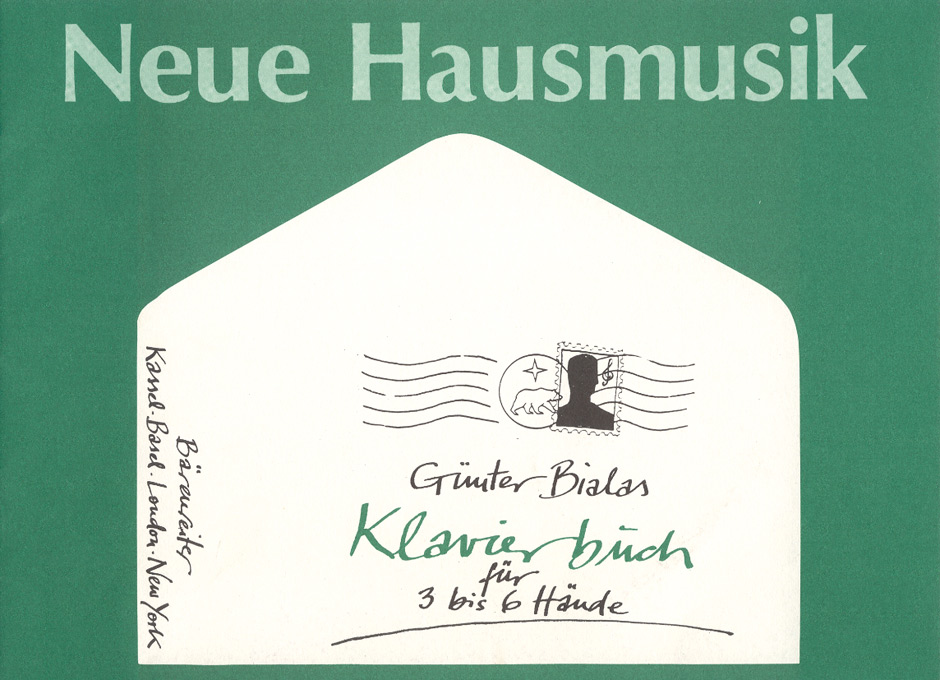 Vorderes Coverbild Klavierbuch für 3 bis 6 Hände (1937/1987)