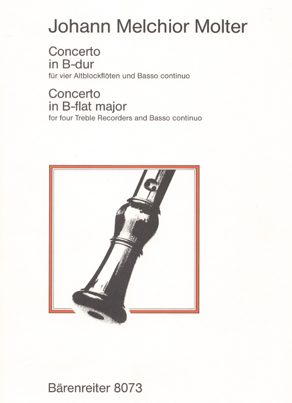 Vorderes Coverbild Concerto B-Dur (original A-Dur)