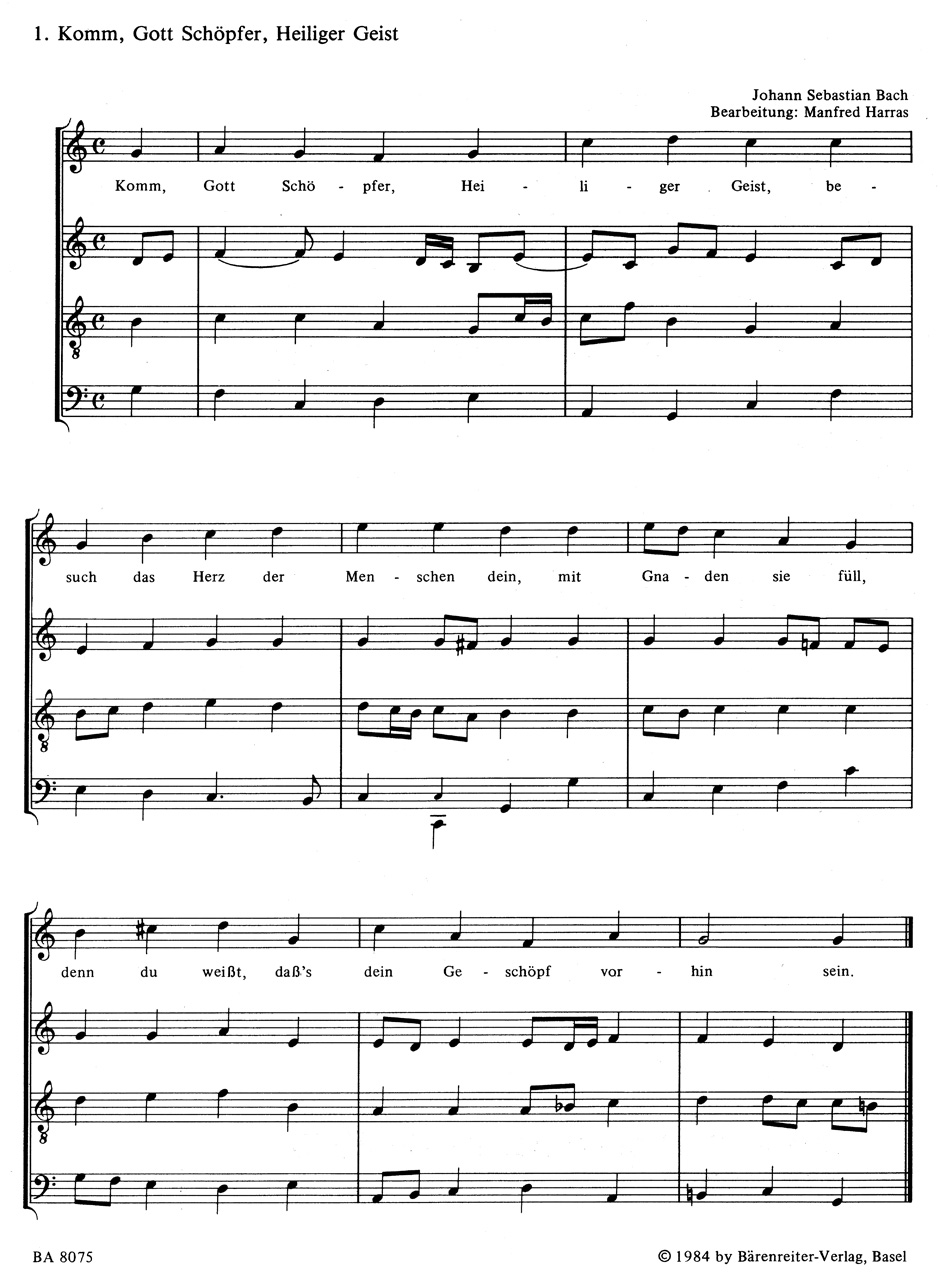 Anderes Coverbild Zwölf Choräle zu Pfingsten und Trinitatis
