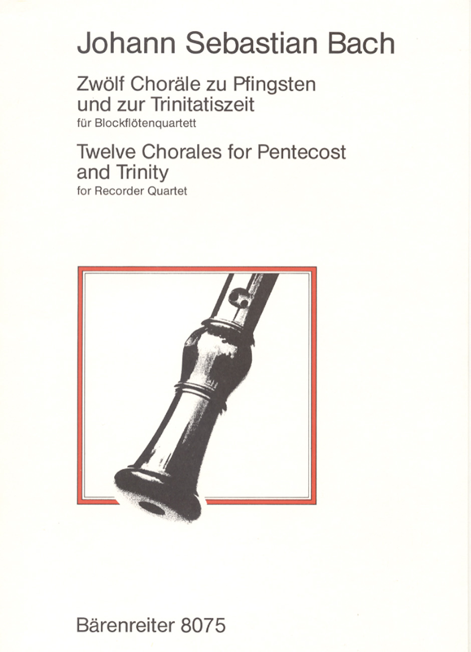 Vorderes Coverbild Zwölf Choräle zu Pfingsten und Trinitatis