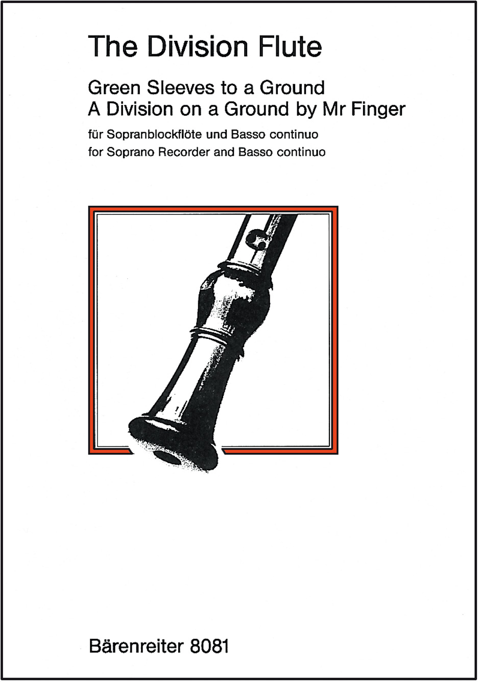 Vorderes Coverbild The Division Flute