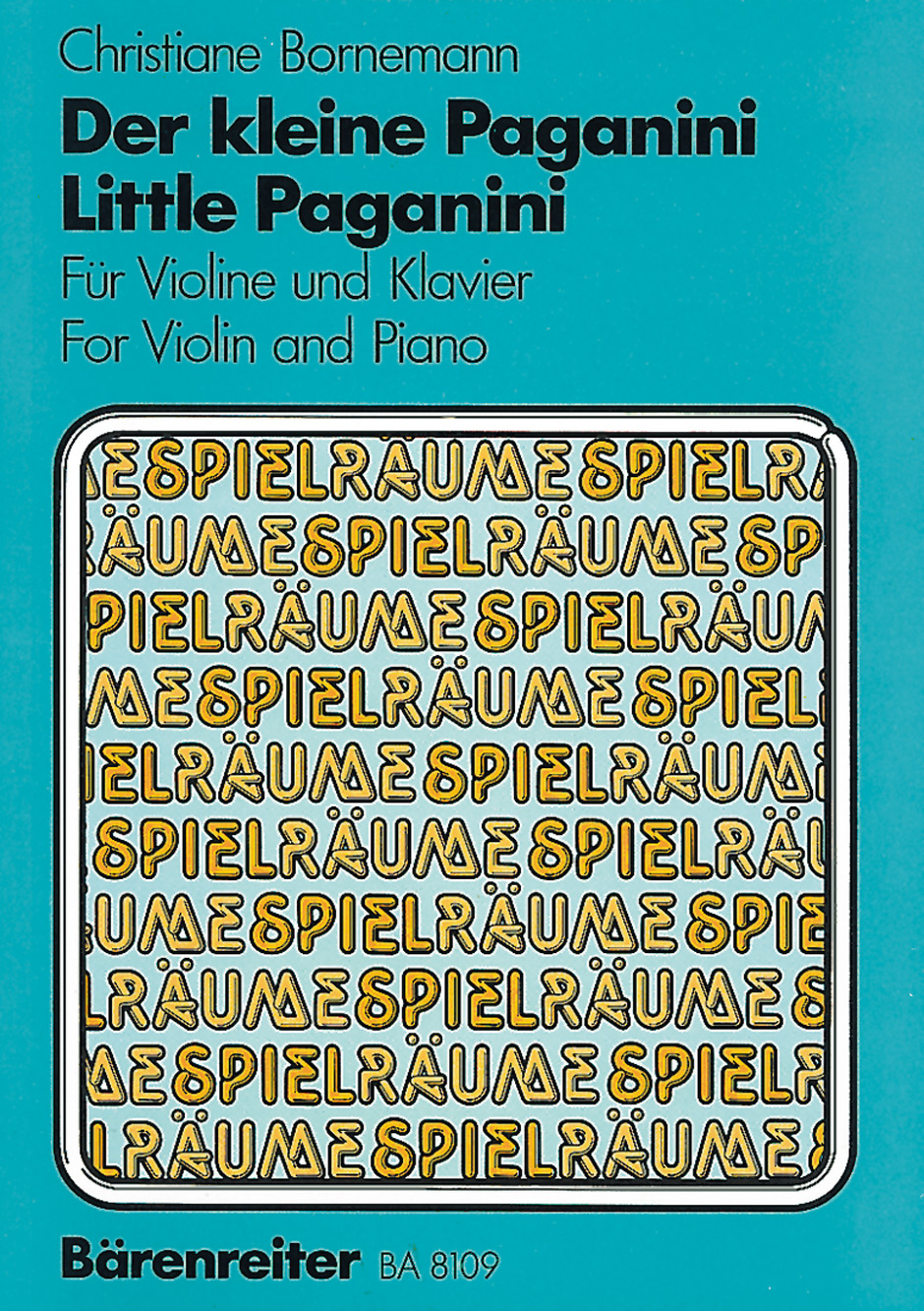 Vorderes Coverbild Der kleine Paganini für Violine und Klavier