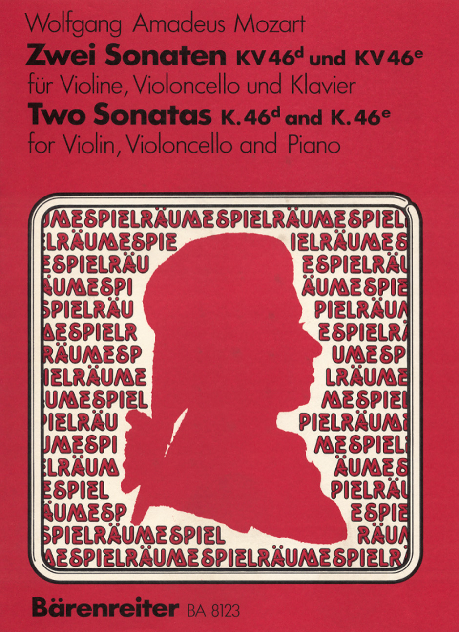 Vorderes Coverbild Zwei Sonaten KV 46d,e