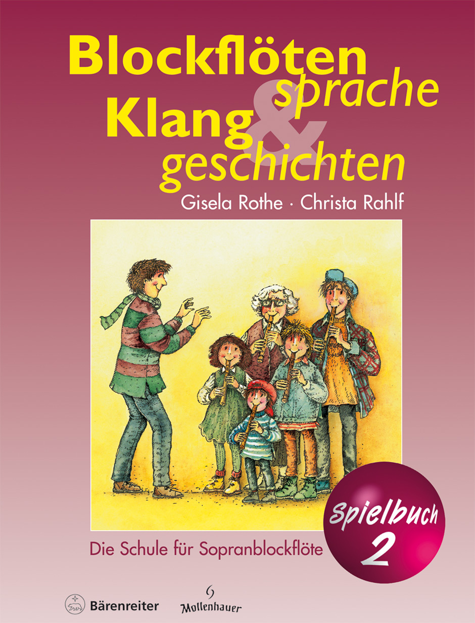 Vorderes Coverbild Blockflötensprache und Klanggeschichten. Spielbuch 2