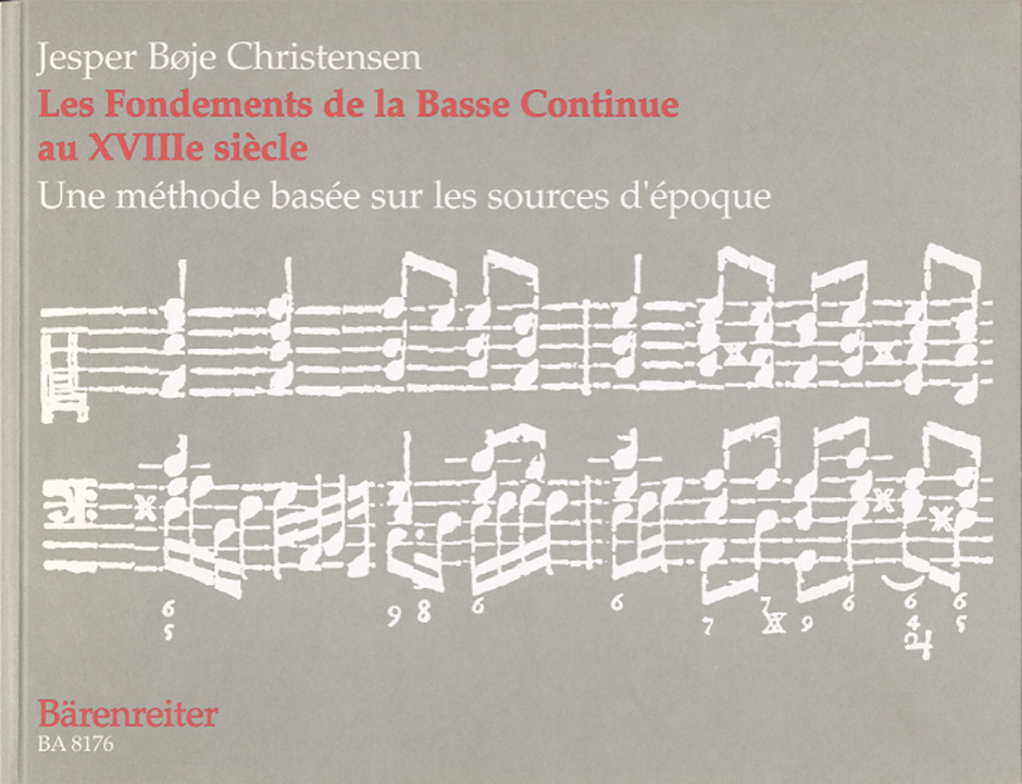 Vorderes Coverbild Les Fondements de la Basse Continue au XVIIIe siècle