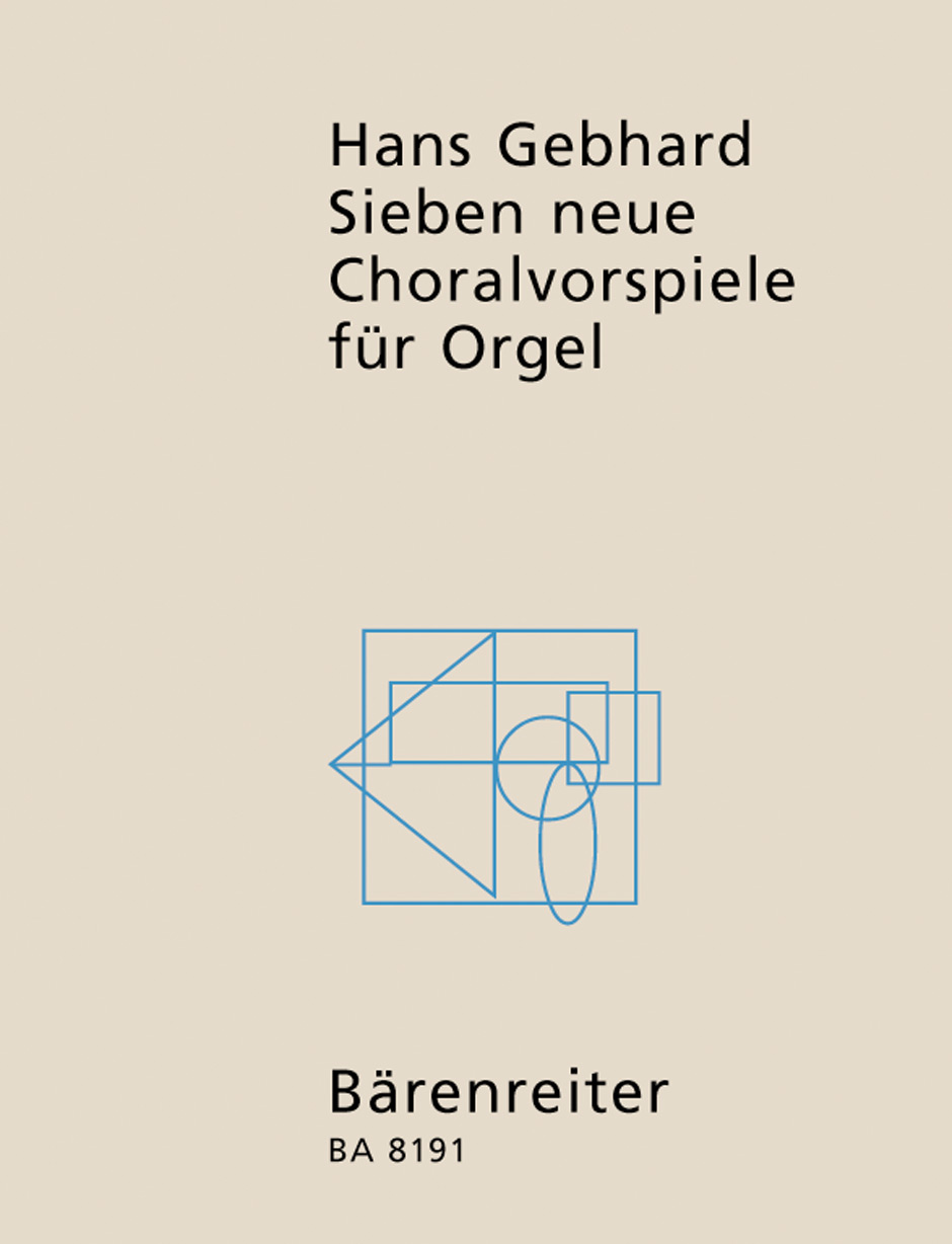 Vorderes Coverbild Sieben neue Choralvorspiele für Orgel
