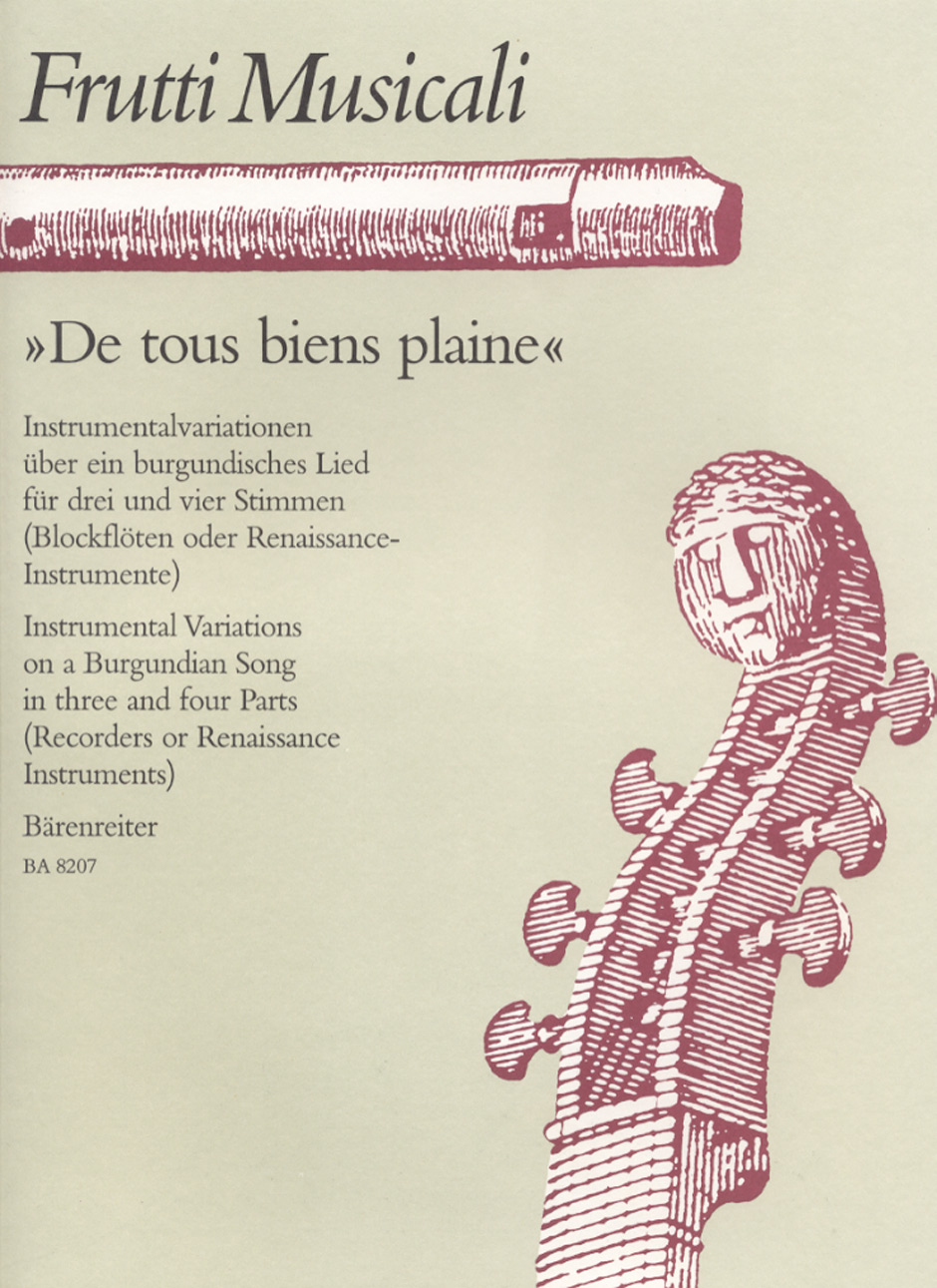 Vorderes Coverbild De tous bien plaine