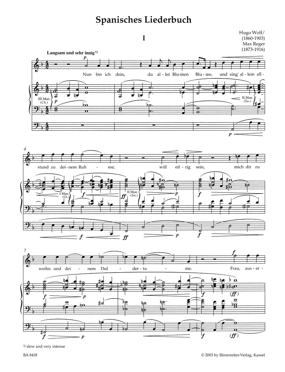 Anderes Coverbild Lieder für Singstimme und Orgel