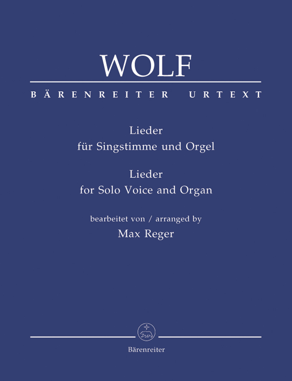 Vorderes Coverbild Lieder für Singstimme und Orgel