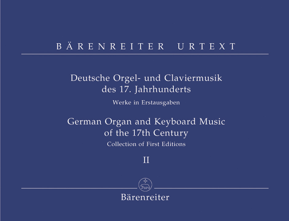 Vorderes Coverbild Deutsche Orgel- und Claviermusik des 17. Jahrhunderts, Band II