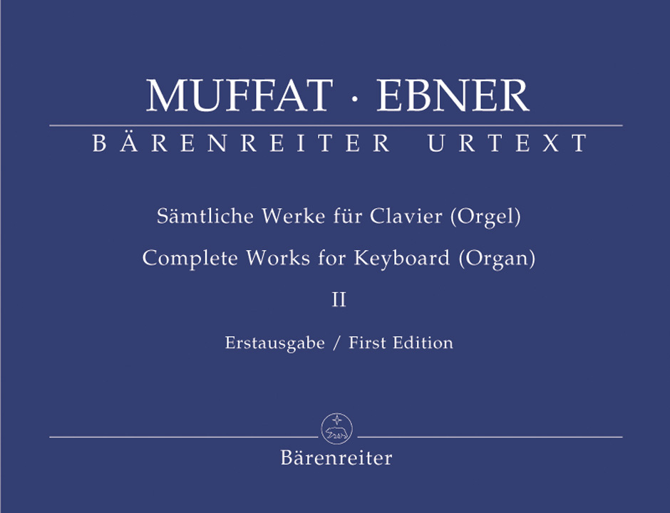Vorderes Coverbild Sämtliche Werke für Clavier (Orgel) Band 2