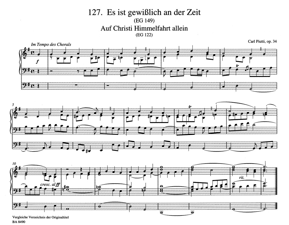 Anderes Coverbild Choralvorspiele op. 34, 127-193