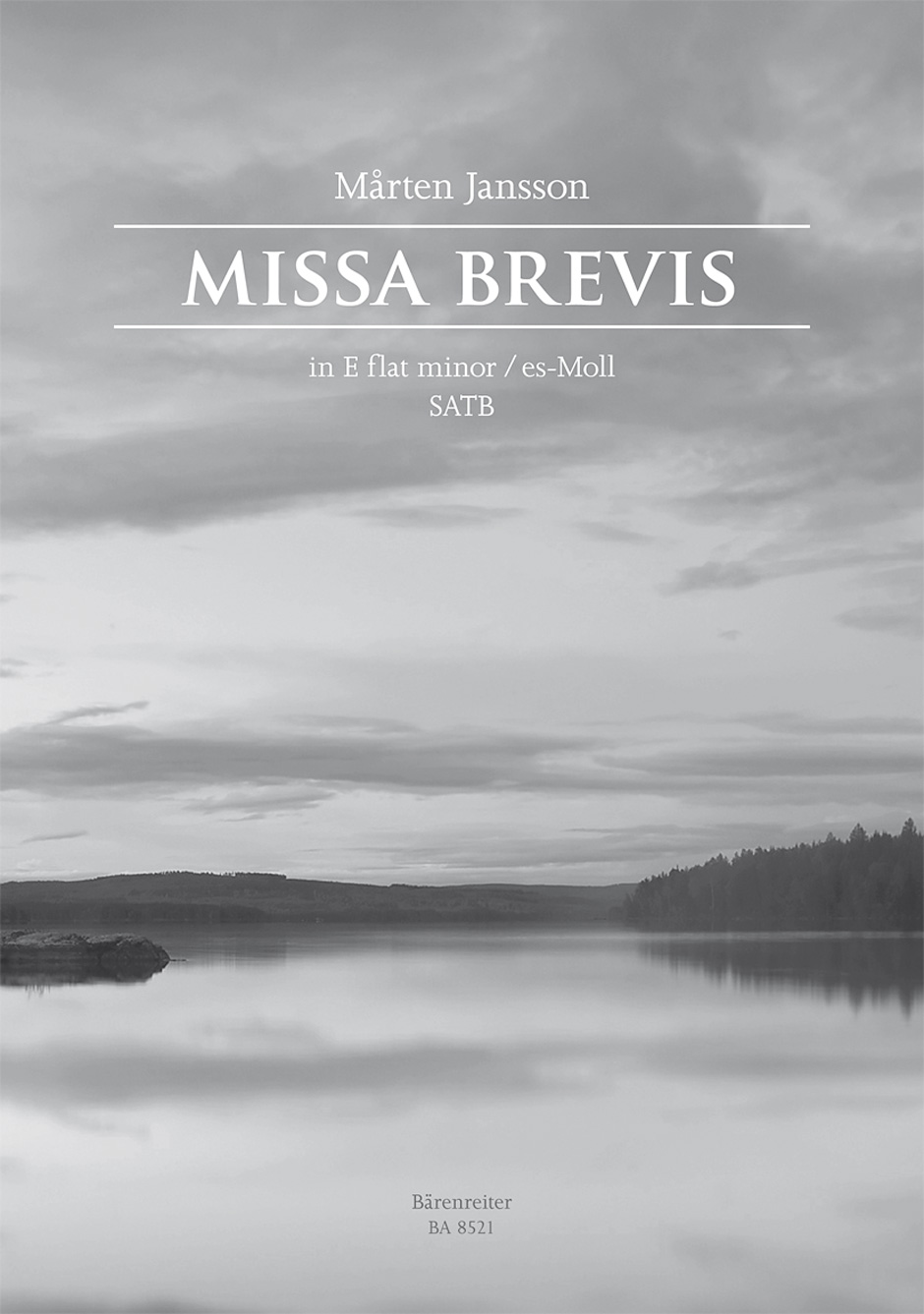 Vorderes Coverbild Missa brevis es-Moll