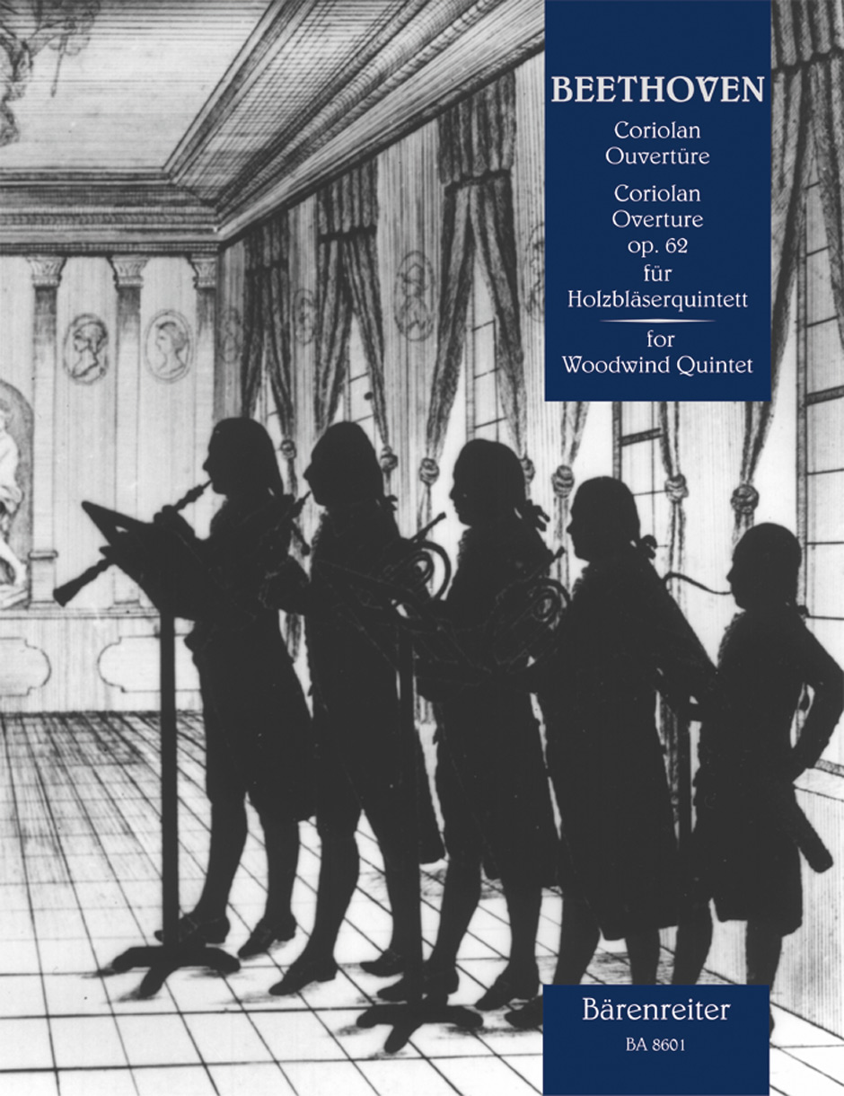 Vorderes Coverbild Coriolan-Ouvertüre für Holzbläserquintett op. 62
