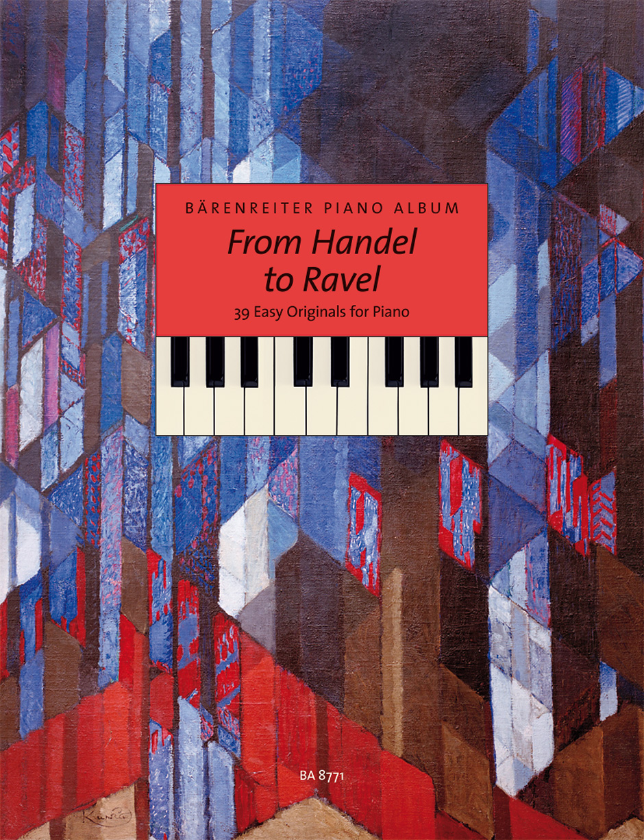 Vorderes Coverbild Bärenreiter Piano Album. From Handel to Ravel für Klavier