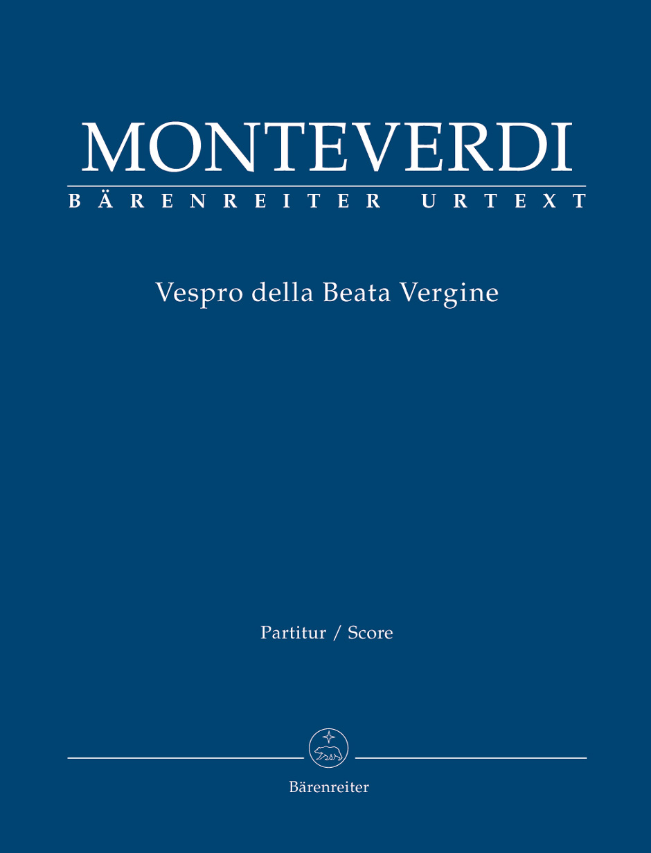 Vorderes Coverbild Vespro della Beata Vergine "Marienvesper"