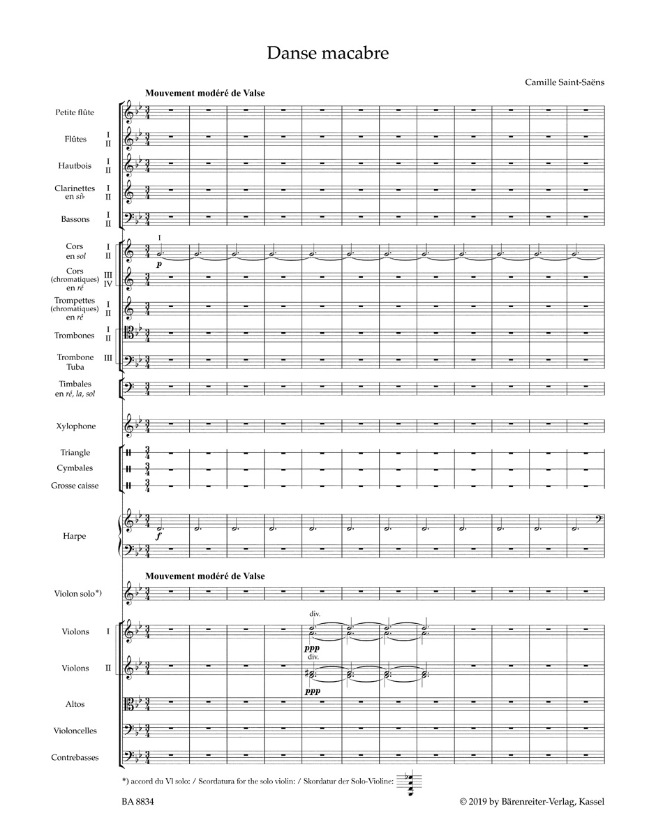 Anderes Coverbild Danse macabre op. 40