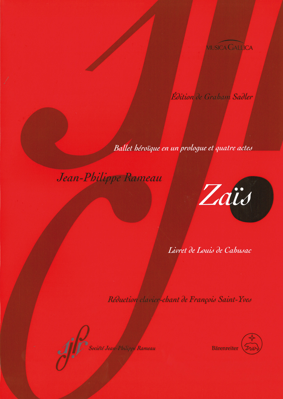 Vorderes Coverbild Zaïs RCT 60 (1748)