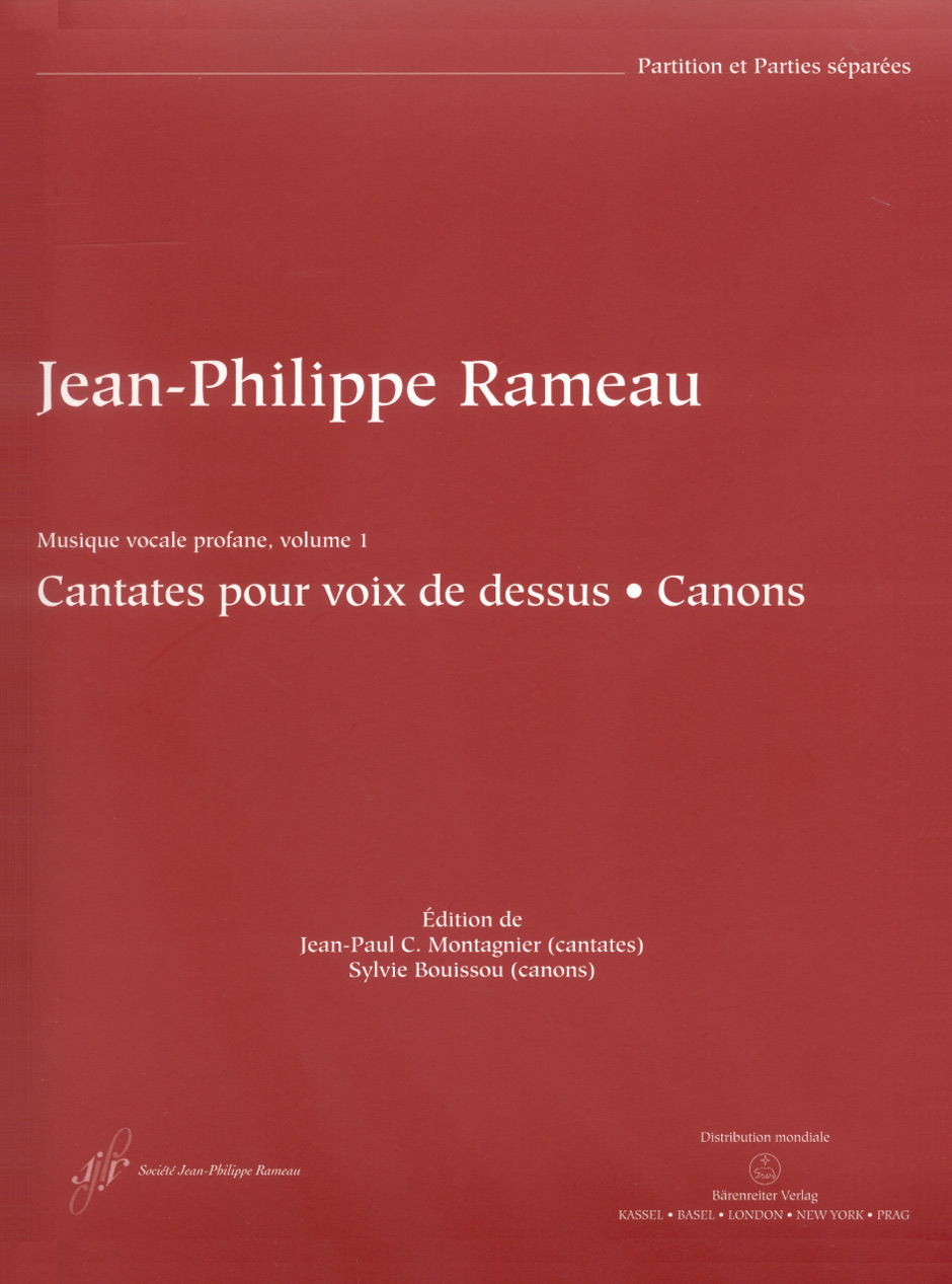 Vorderes Coverbild Cantates pour voix de dessus