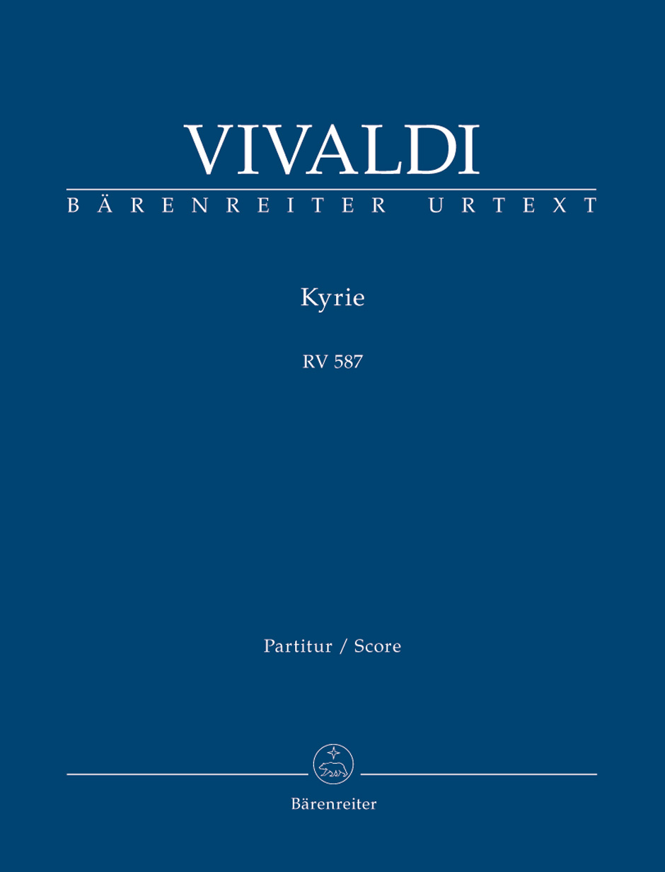 Vorderes Coverbild Kyrie RV 587