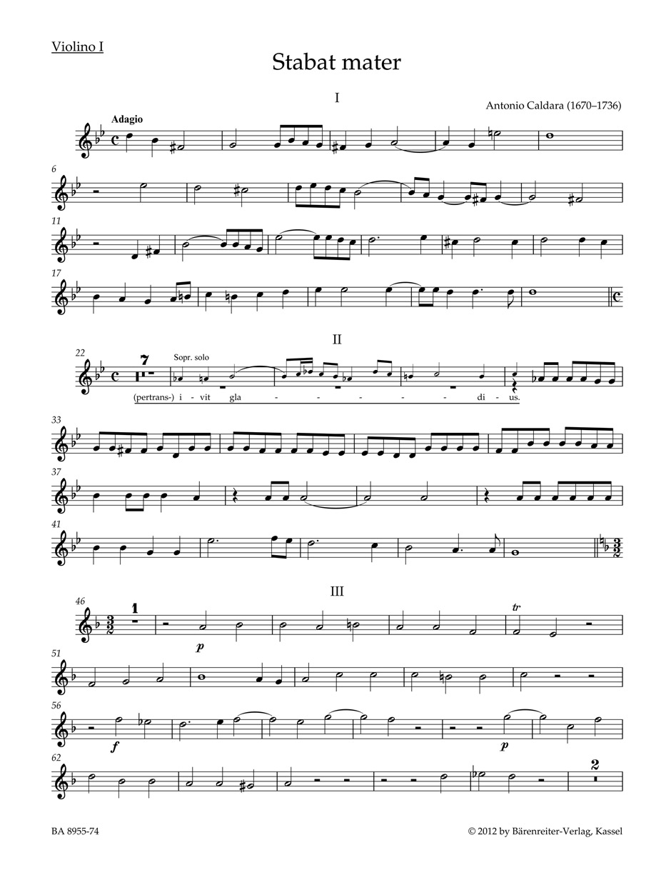 Vorderes Coverbild Stabat mater